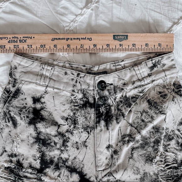 ✨NWT✨Carmar Baggy Grinded Cargo Pant Bleach Dye black and white - discontinued - Picture 15 of 17